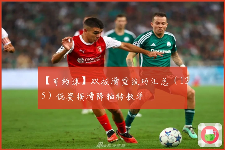 【可约课】双板滑雪技巧汇总（125）低姿横滑降轴转教学